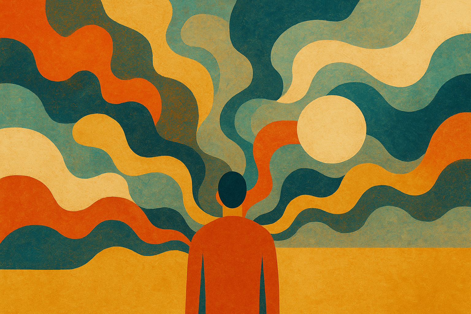 When the World Feels Too Loud - Image by Sora